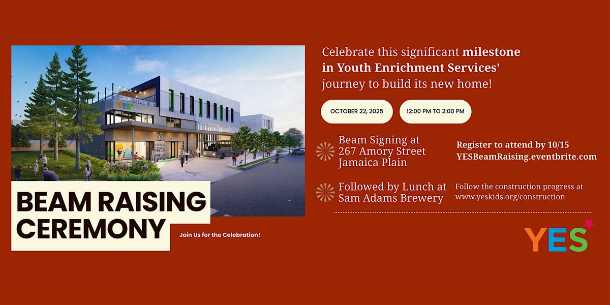YES Beam Raising Ceremony