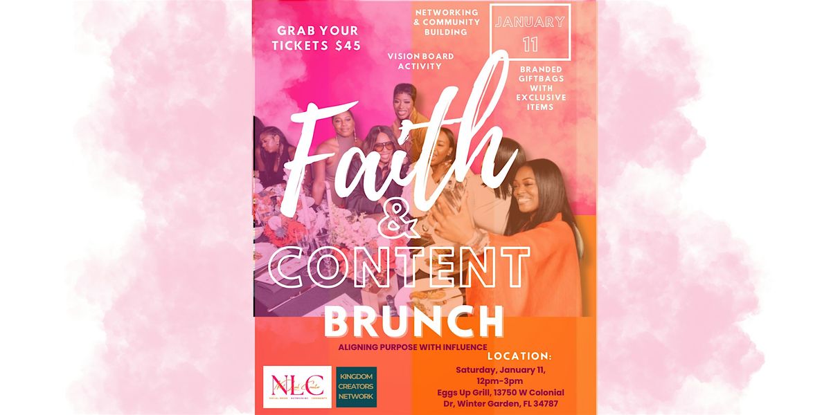 Faith & Content Networking Brunch