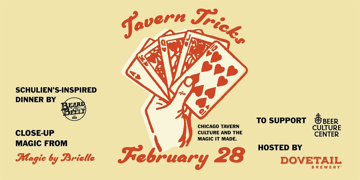 TAVERN MAGIC: Chicago Tavern Culture and the Magic it Made