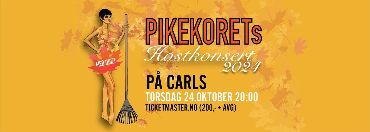 Pikekorets h\u00f8stkonsert m\/ quiz