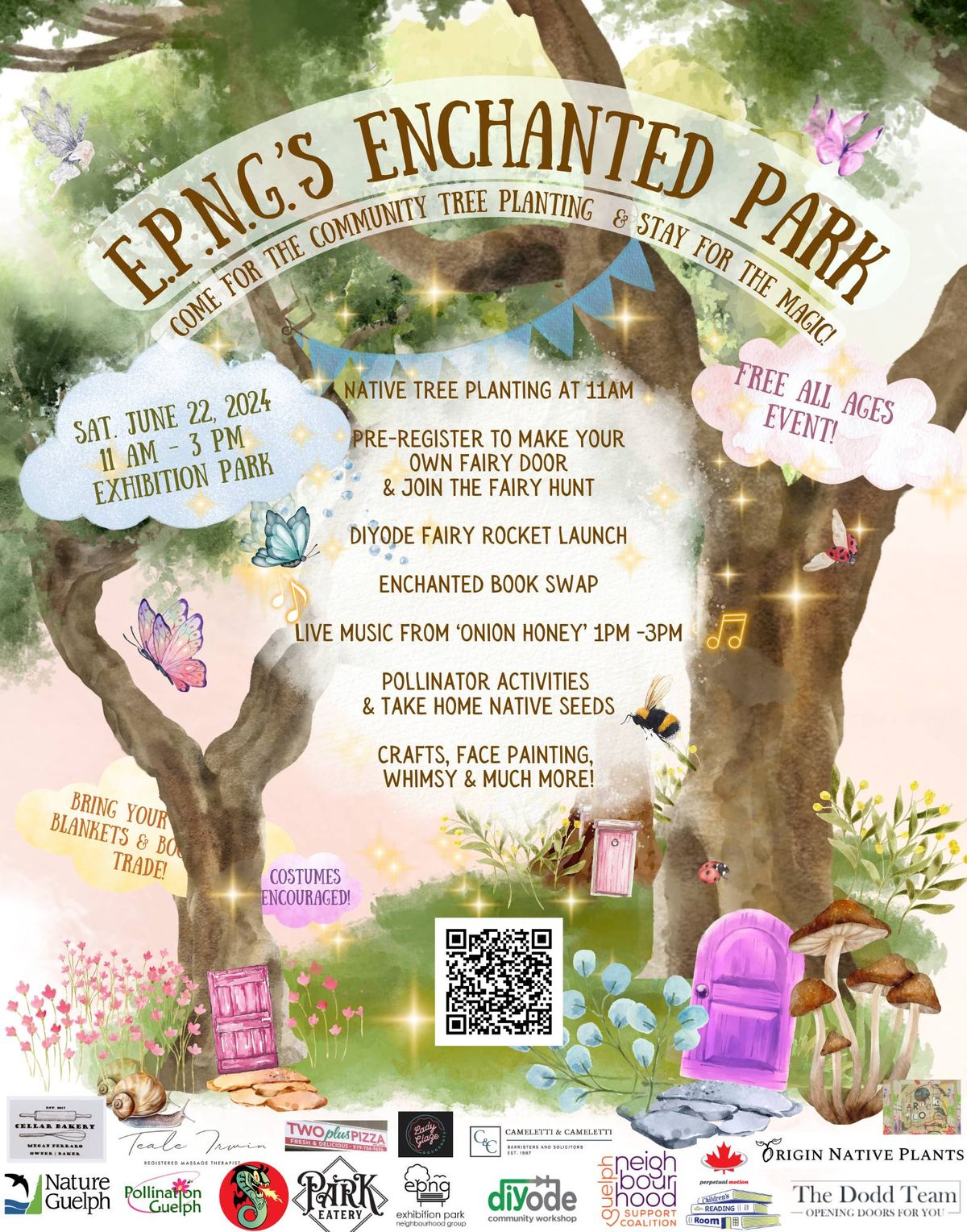 Enchanted Park - Come for the Tree Planting, Stay for the Magic!