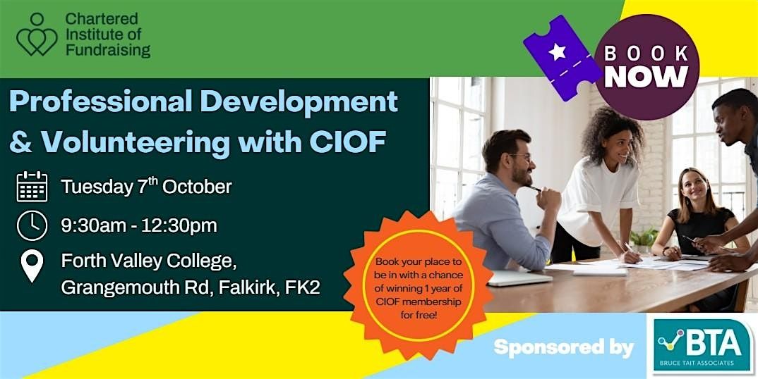 Professional Development and Volunteering with CIOF (Hybrid)