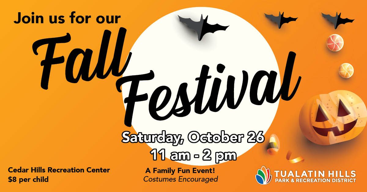 Fall Festival at Cedar Hills Recreation Center 