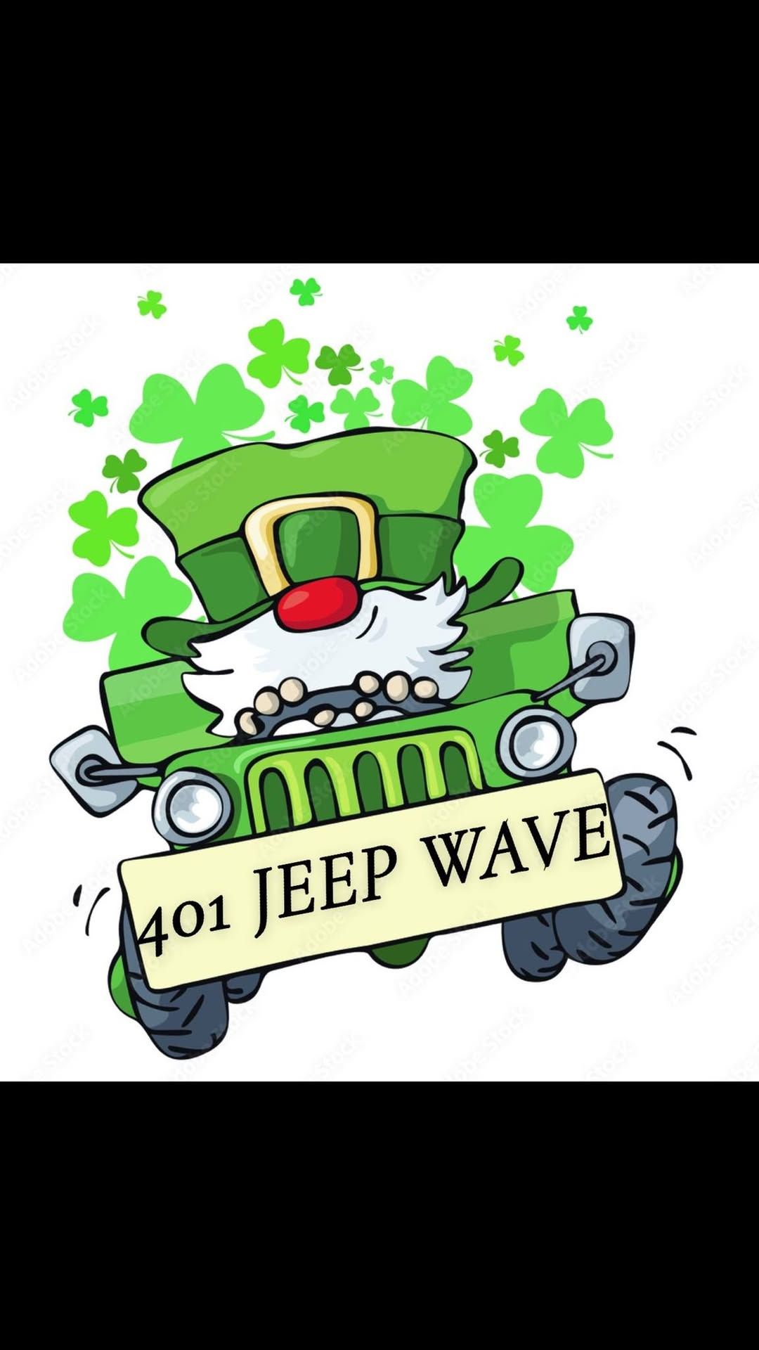 \ud83c\udf404O1 Jeep Wave joins PVD St.Patricks Day Parade \ud83c\udf40