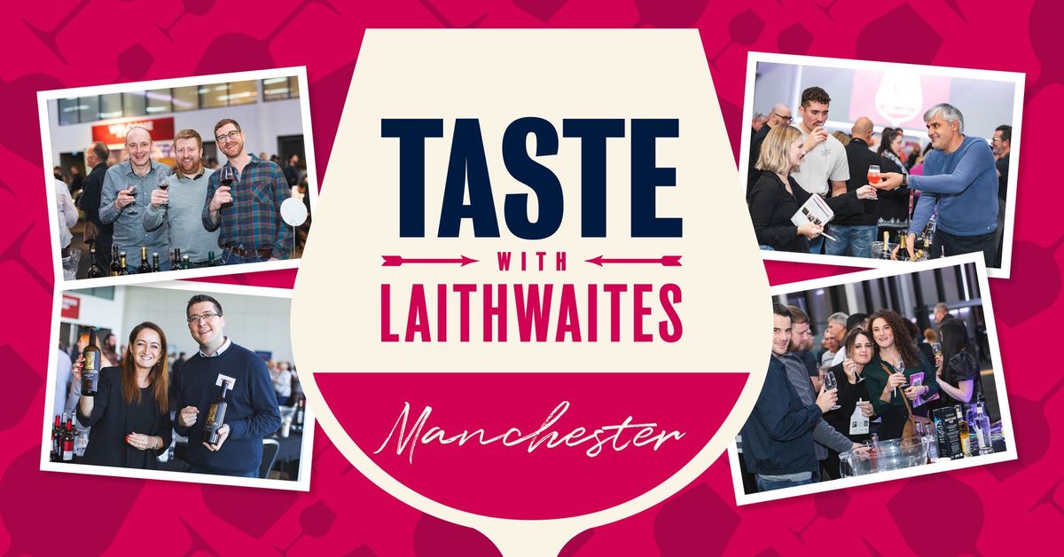 TASTE IN MANCHESTER - SAT 16TH NOV 2024, 5-8PM