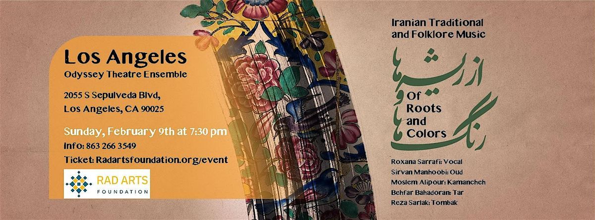 Of Roots and Colors: Iranian Traditional and Folklore Music