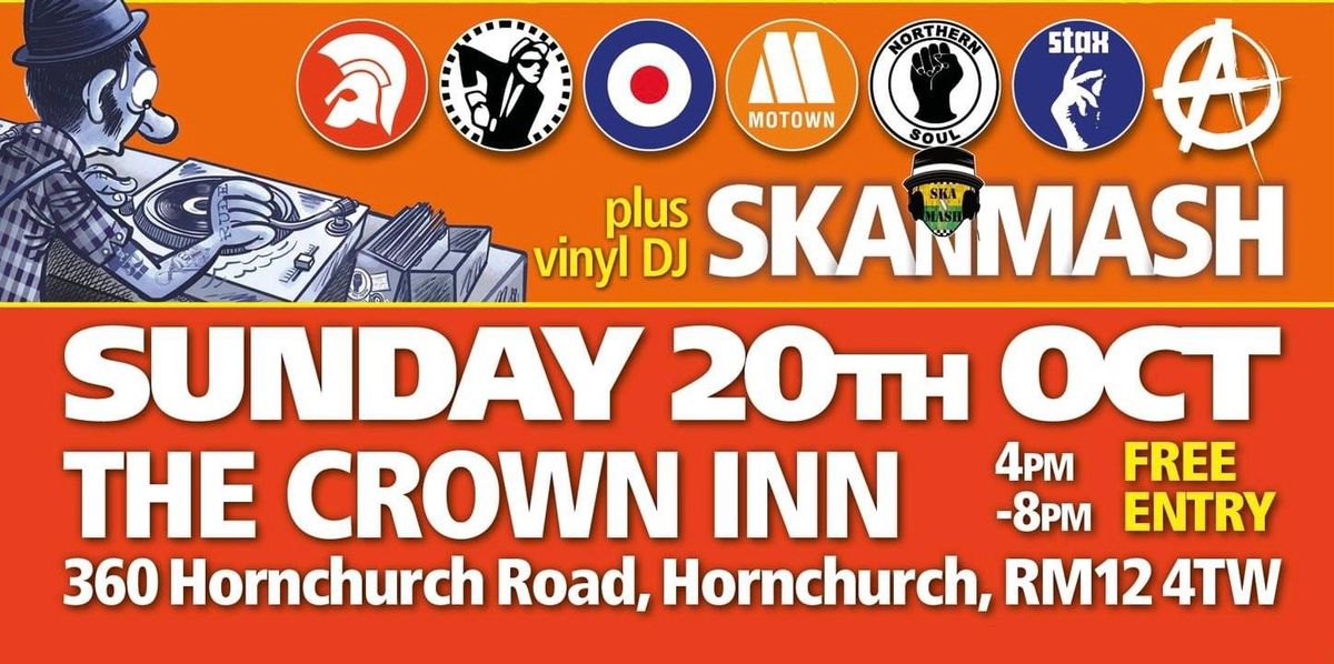 SKA & MASH with SKAFONICS on Sunday 20th @ 4pm 