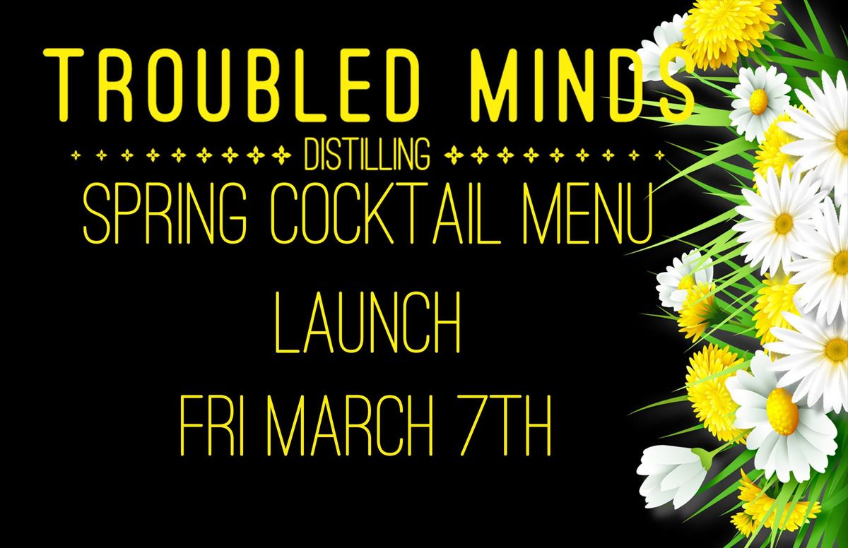 Spring Cocktail Menu Launch