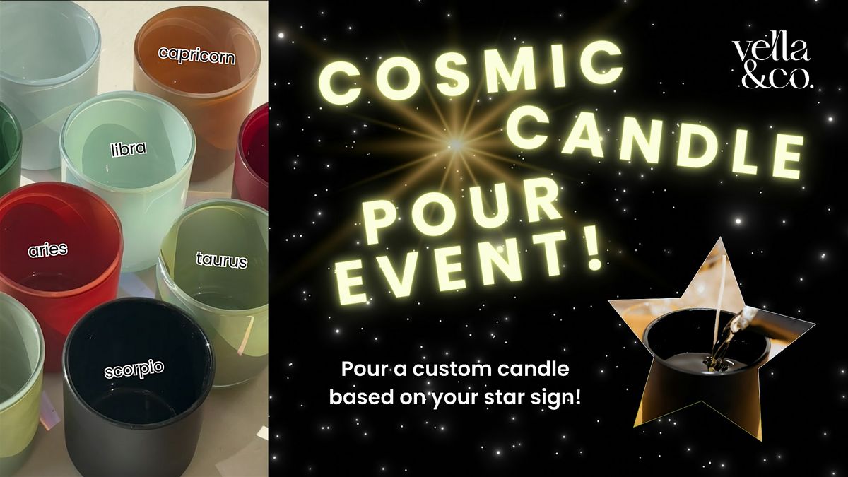 Cosmic Candle Pouring Workshop - Sunday 2\/23