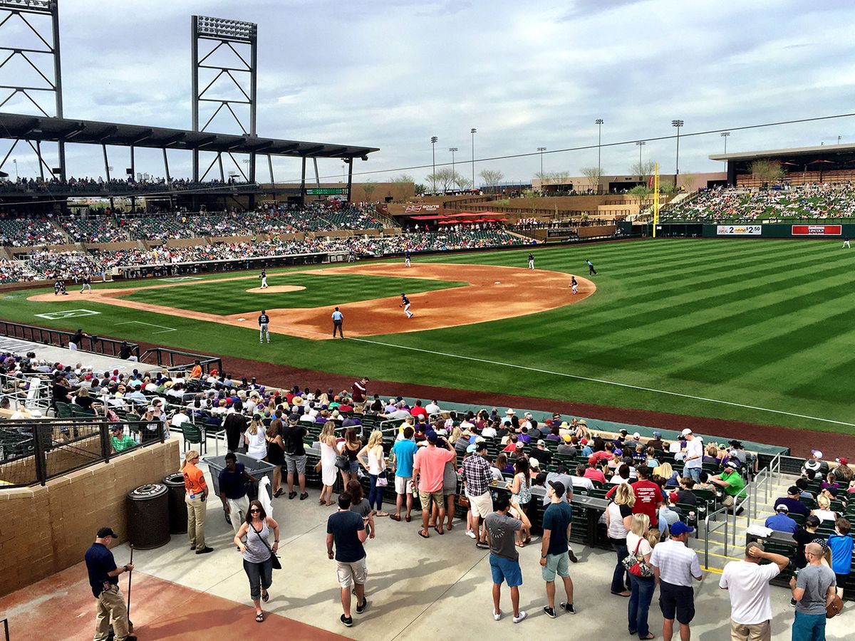 Spring Training: Athletics at Colorado Rockies