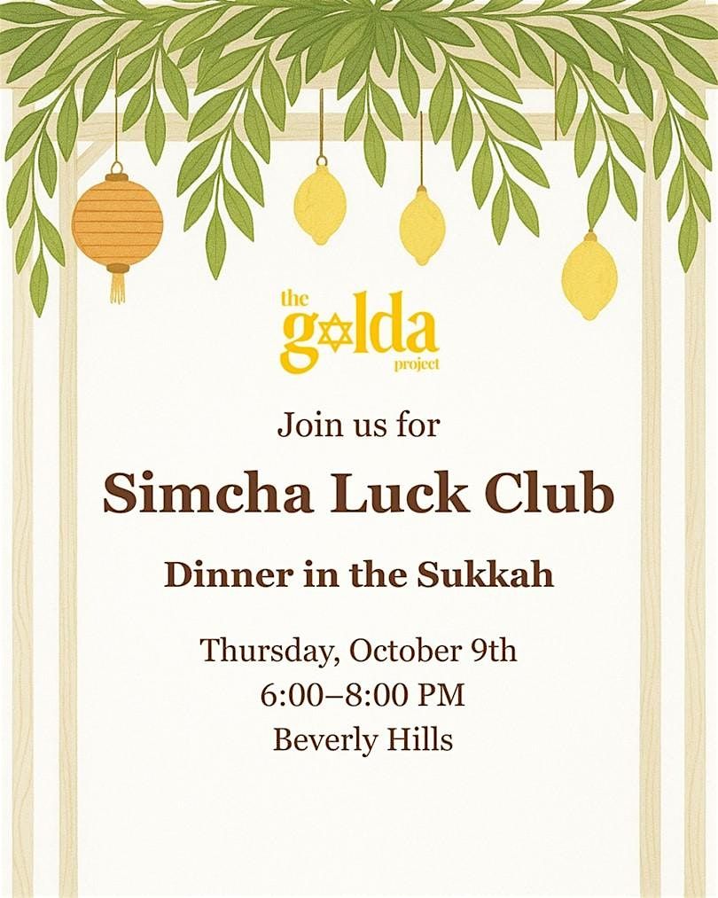 Dinner in the Sukkah