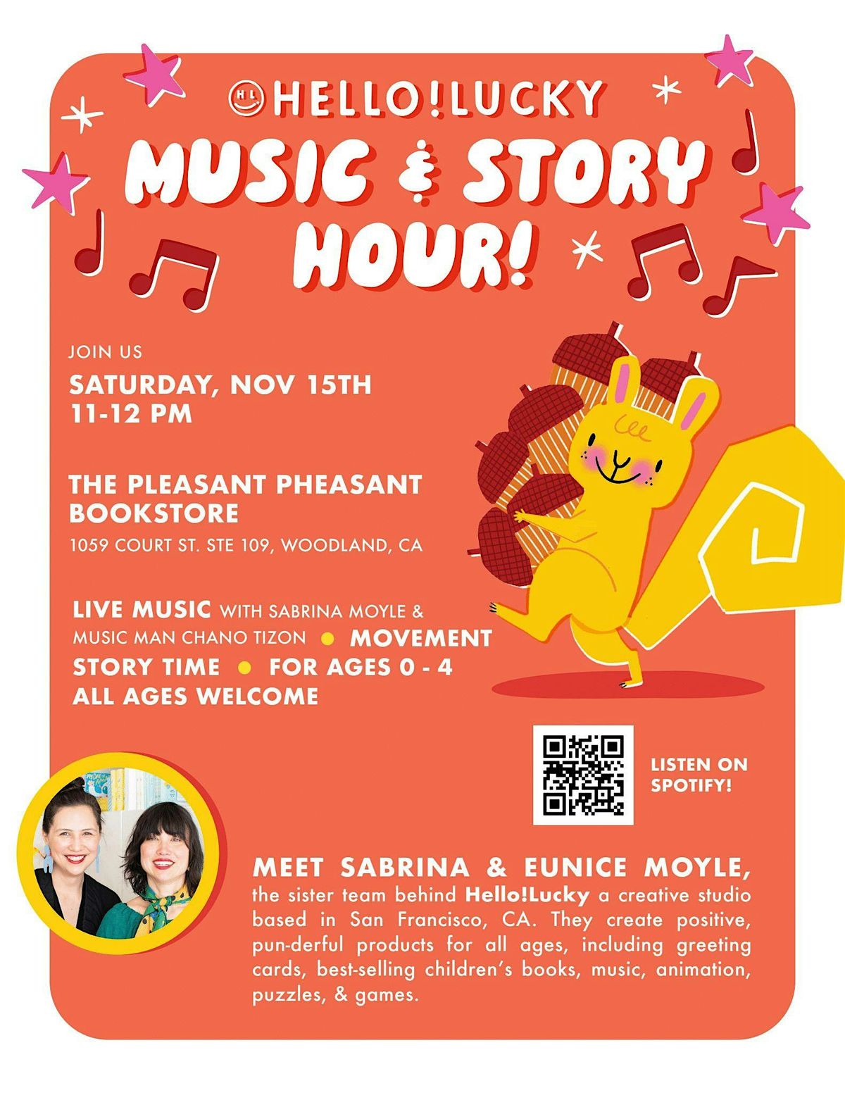 Hello!Lucky Music and Story Hour