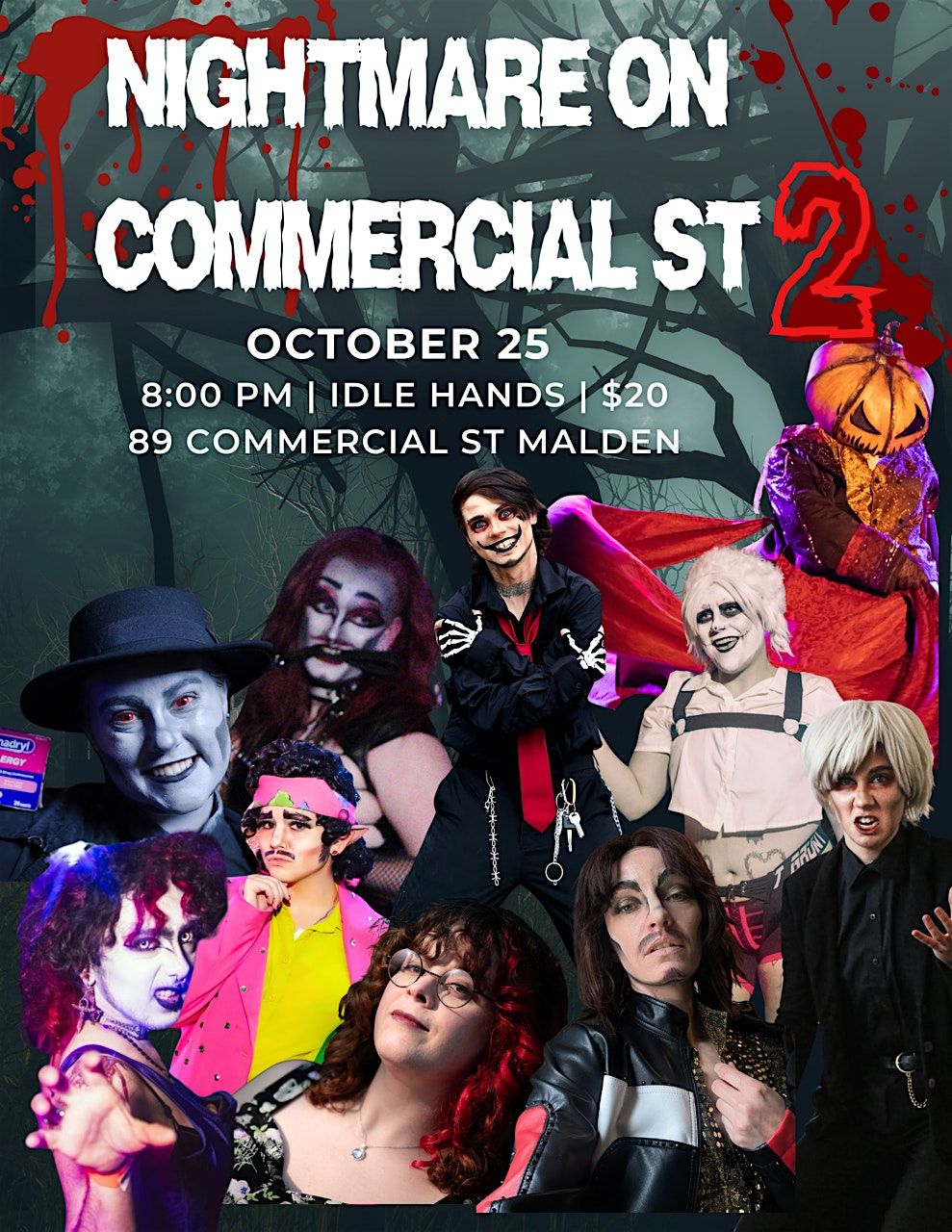 Kiera's Cabaret Presents: Nightmare on Commercial Street 2