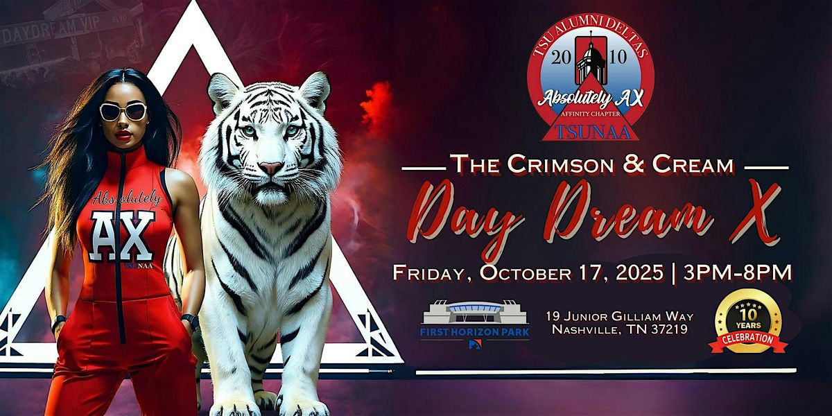 The Crimson & Cream Daydream X-TSUNAA Deltas DayParty 2025