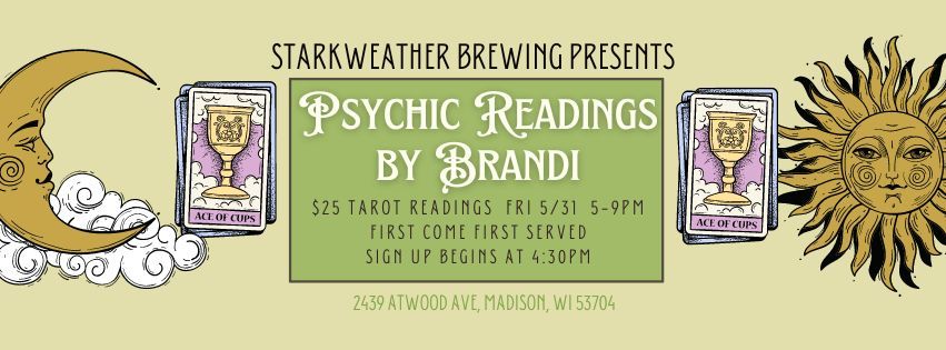 Tarot Readings at Starkweather Brewing - May 2024