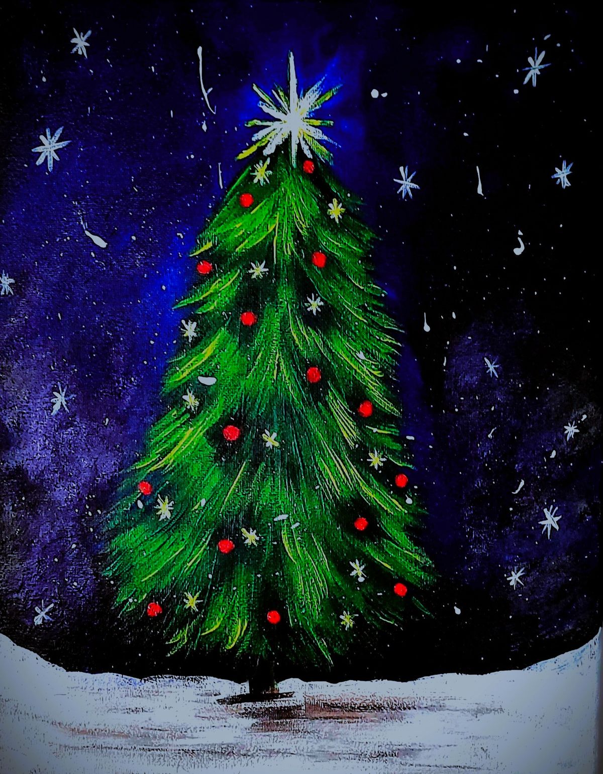 Paint Night- Christmas Tree