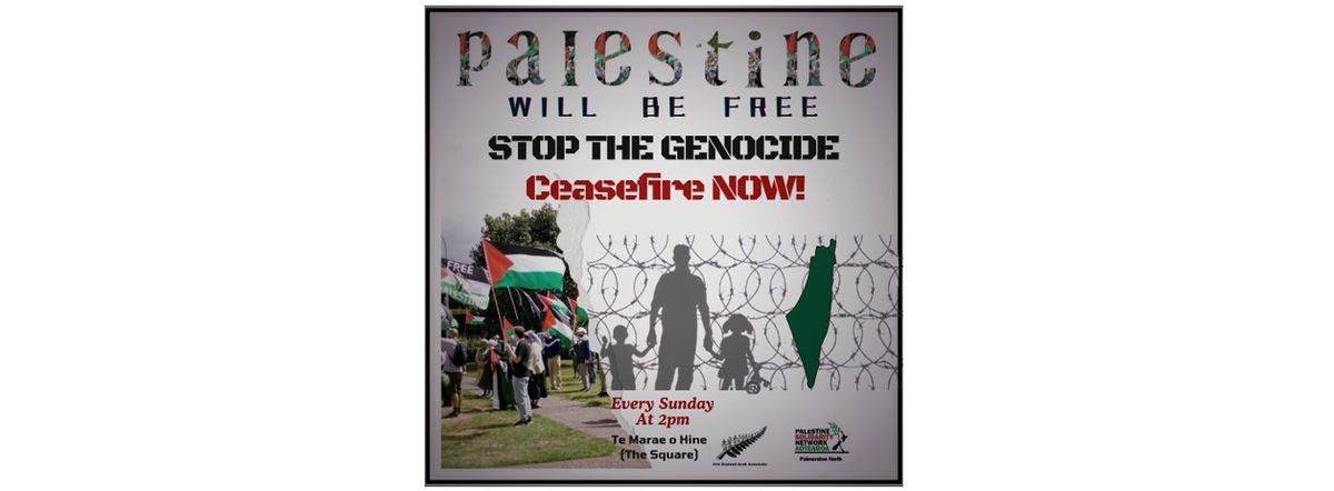 Palmerston North - Rally for Palestine