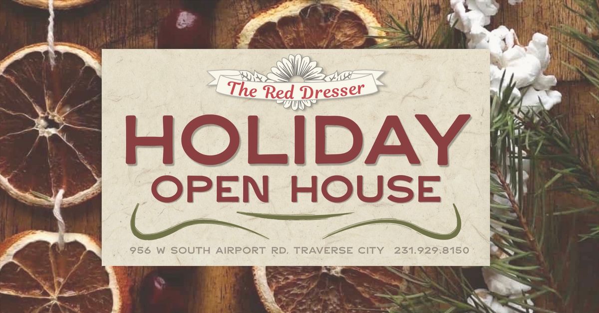 The Red Dresser Holiday Open House Weekend