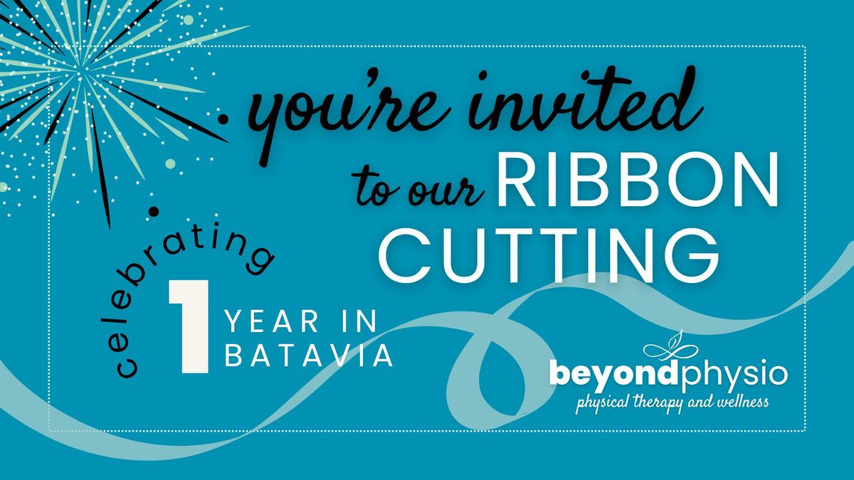 Beyond Physio Ribbon Cutting & Open House