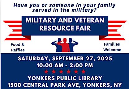 Yonkers Veteran Resource Fair
