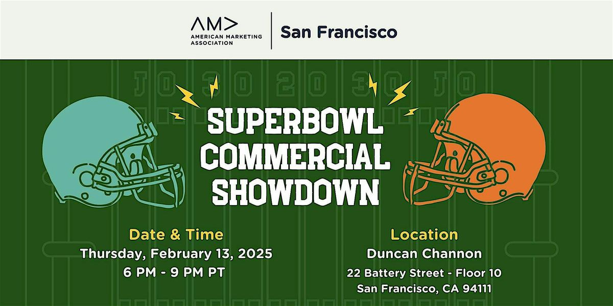 Superbowl Commercial Showdown @ Duncan Channon