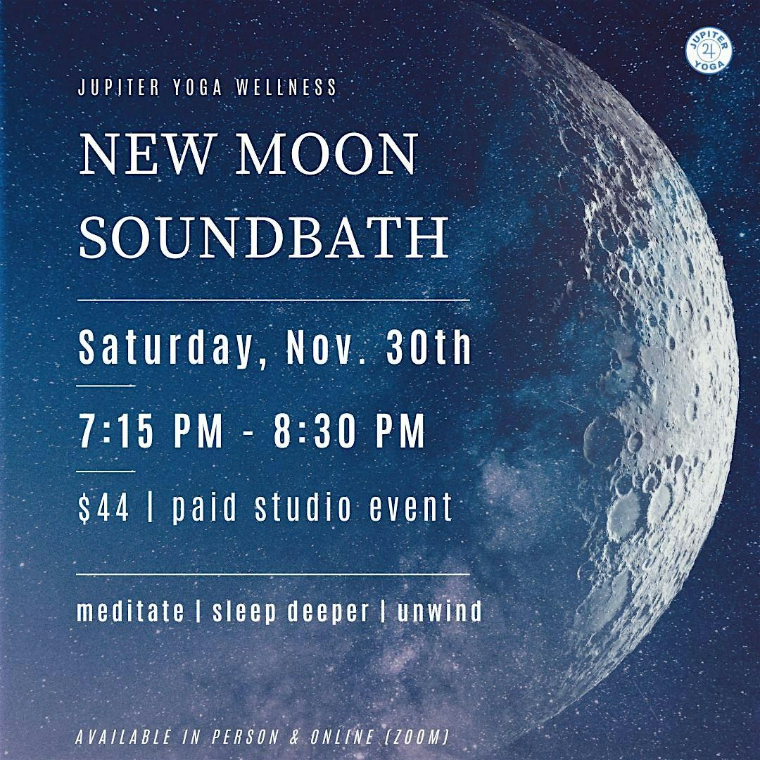 New Moon Soundbath Ceremony