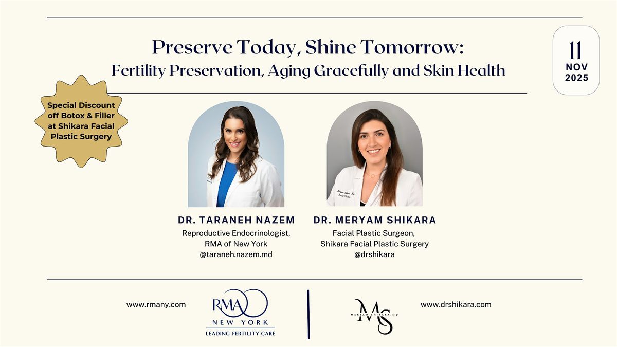 Preserve Today, Shine Tomorrow: Fertility Preservation & Skin Health