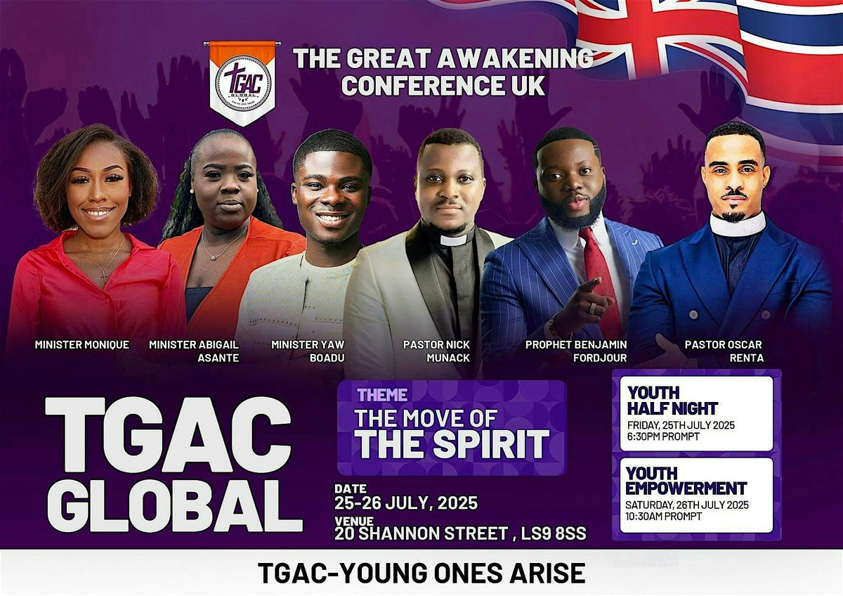 Awakening Conference The Great Awakening Conference 2025, 20 Shannon St, Leeds, 25 July to ...