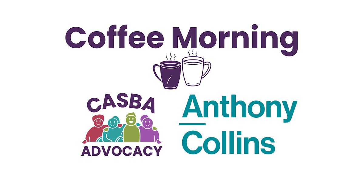 CASBA Coffee Morning with Anthony Collins Solicitors