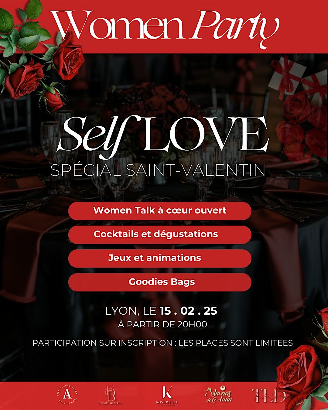 SELF LOVE WOMEN PARTY : Sp\u00e9cial Saint-Valentin