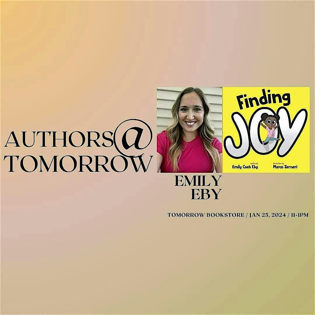 Authors at Tomorrow: Emily Eby