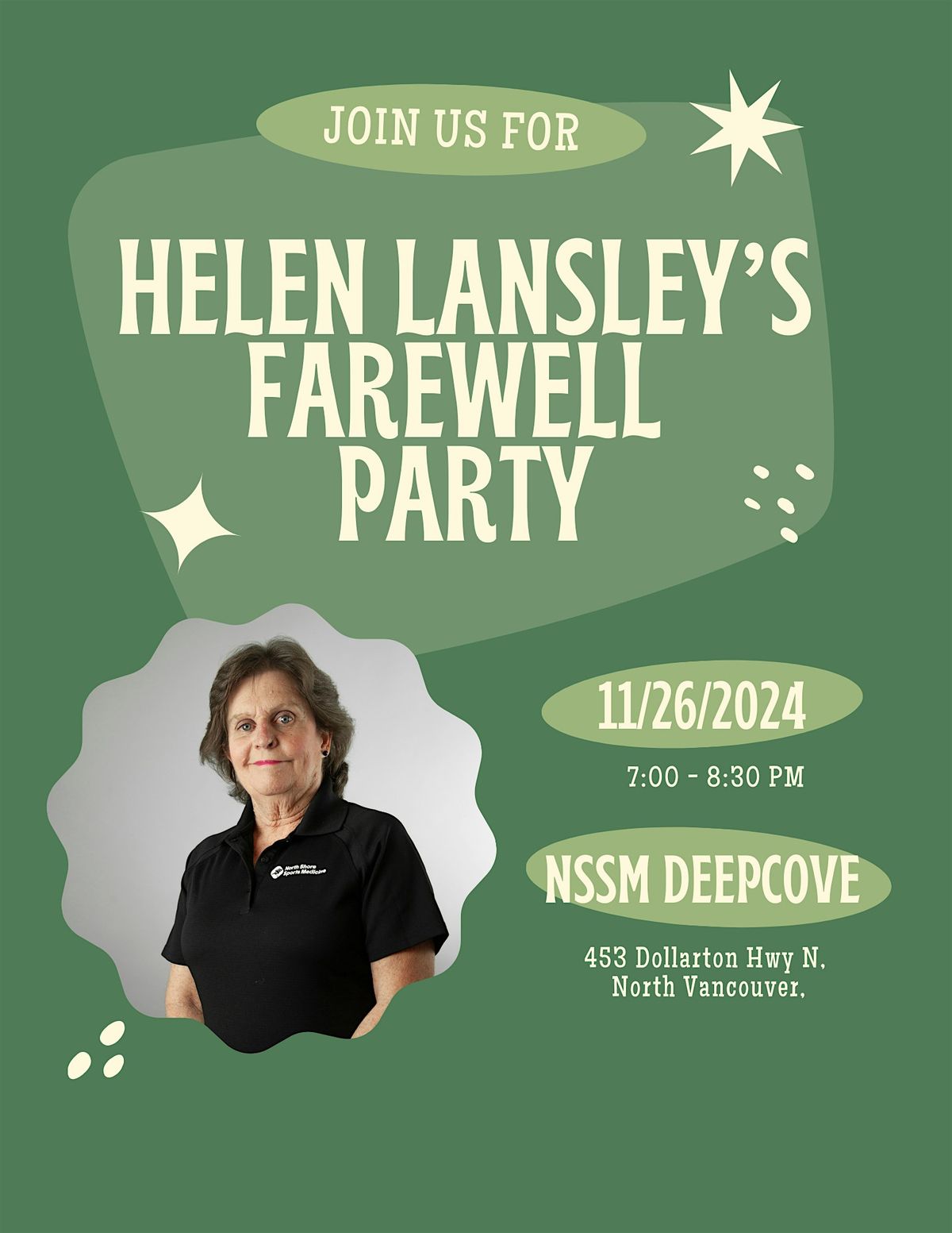 Helen's Farewell Party