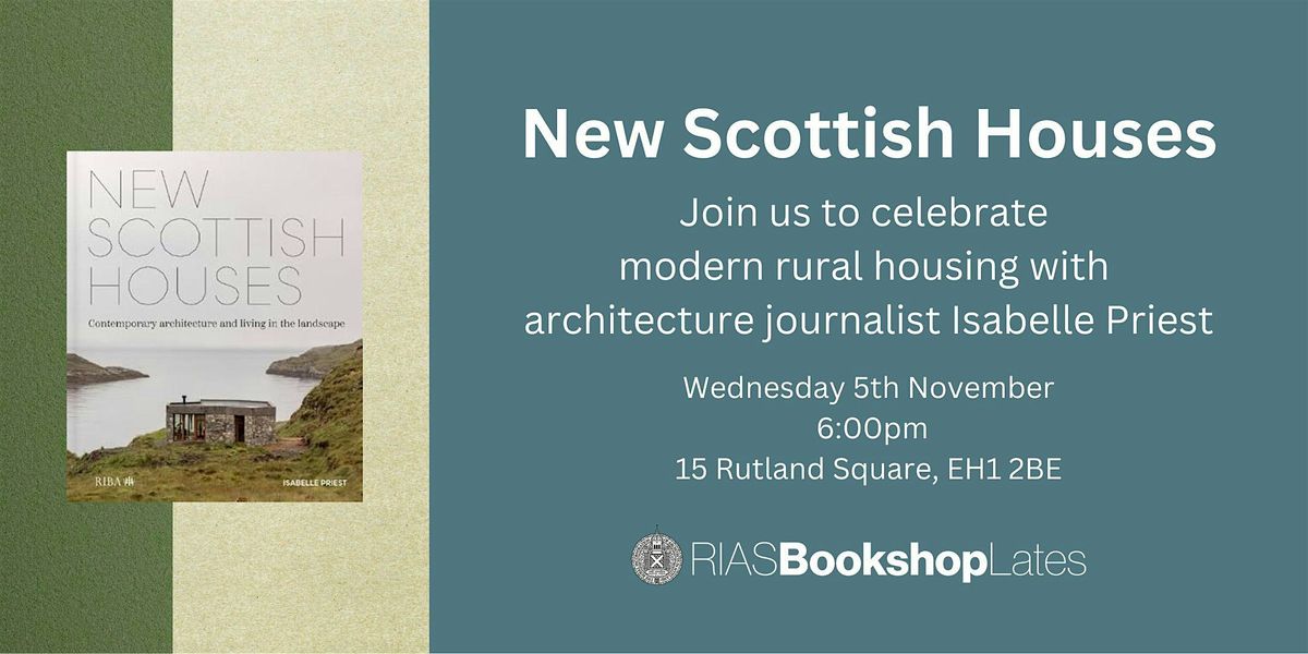 BookshopLATES... New Scottish Houses