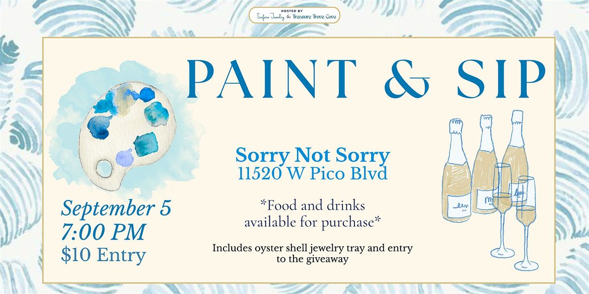 Jewelry Tray Paint and Sip Night