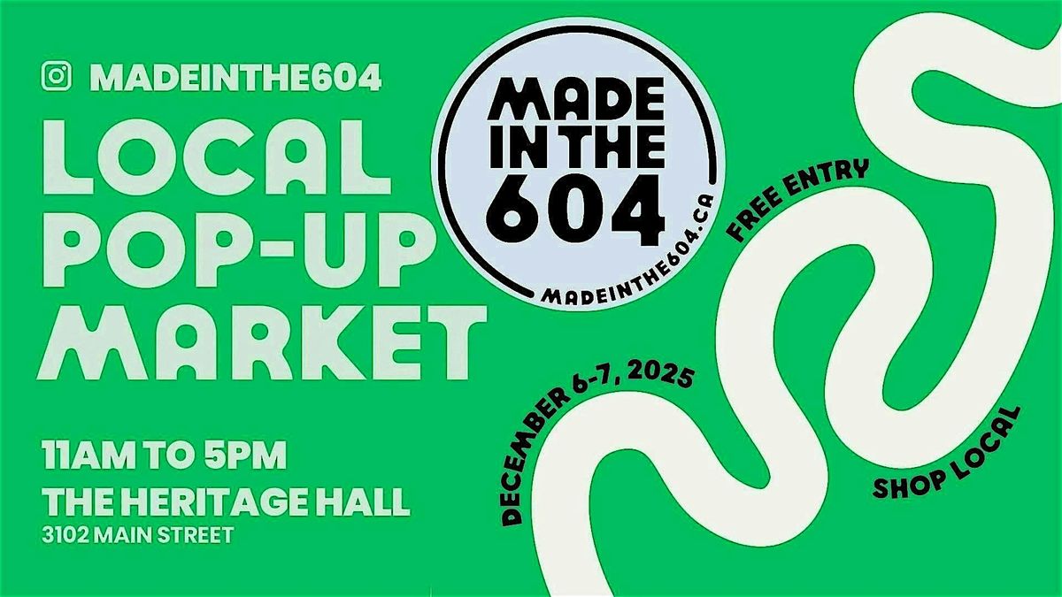 Winter Pop-Up Market - hosted by Madeinthe604