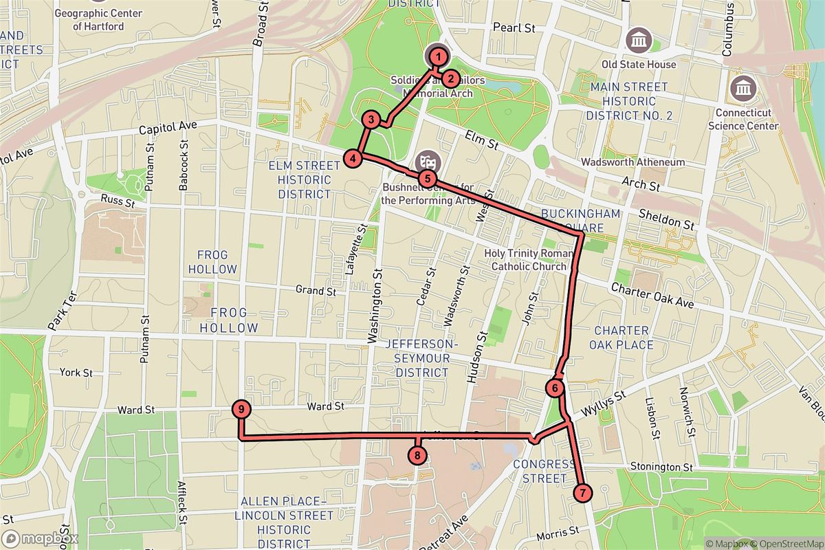 Hartford Audio Tour: Capitol Chronicles & Victorian Echoes