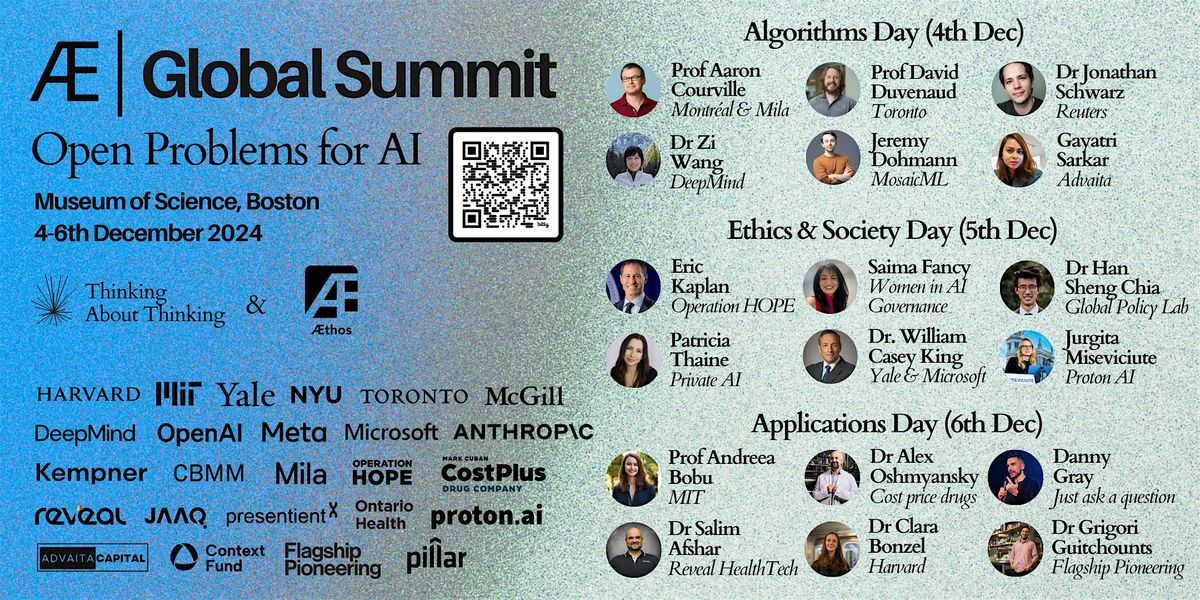 AE Global Summit on Open Problems for AI