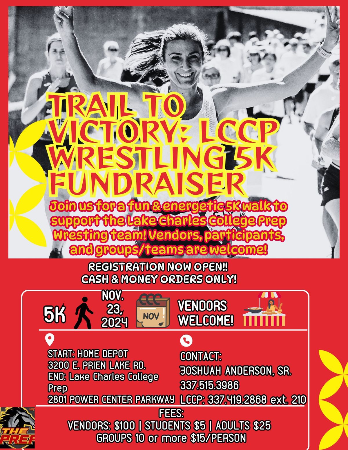 Trail To Victory : LCCP Wrestling 5k Fundraiser