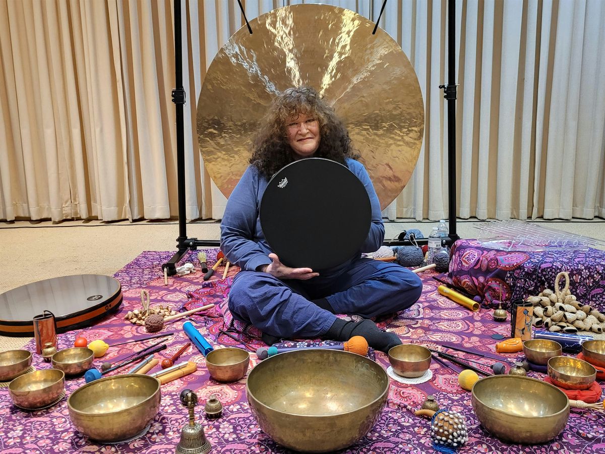 Healing Sound Bath with Raye Andrews