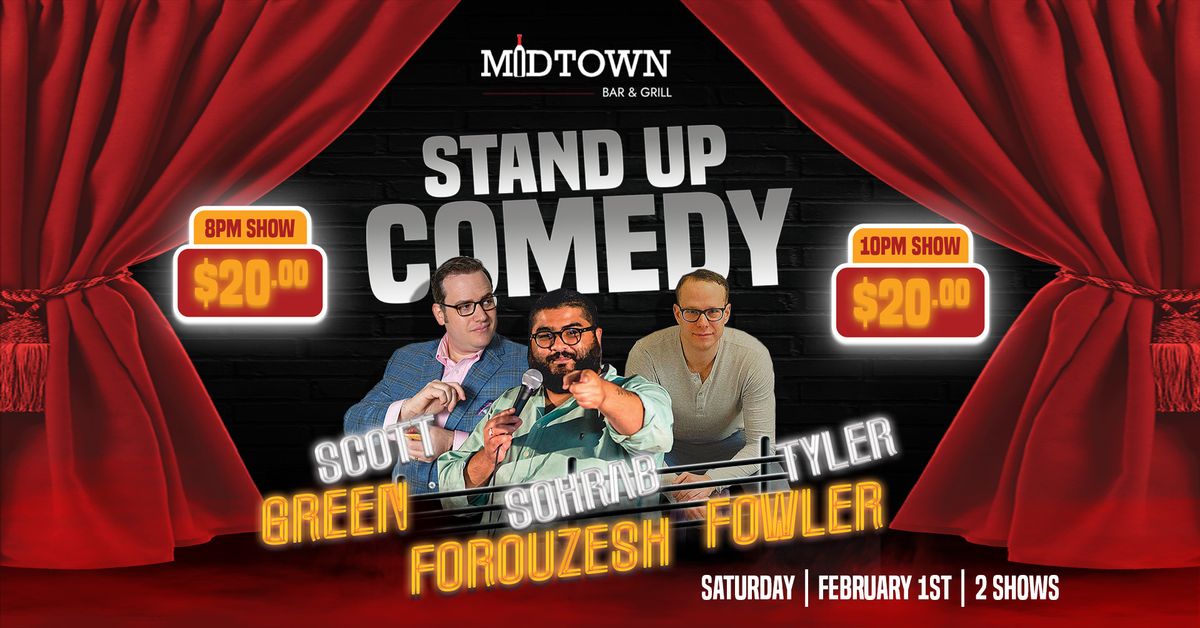 Midtown Laughs: Stand Up Comedy Live at Midtown Bar and Grill