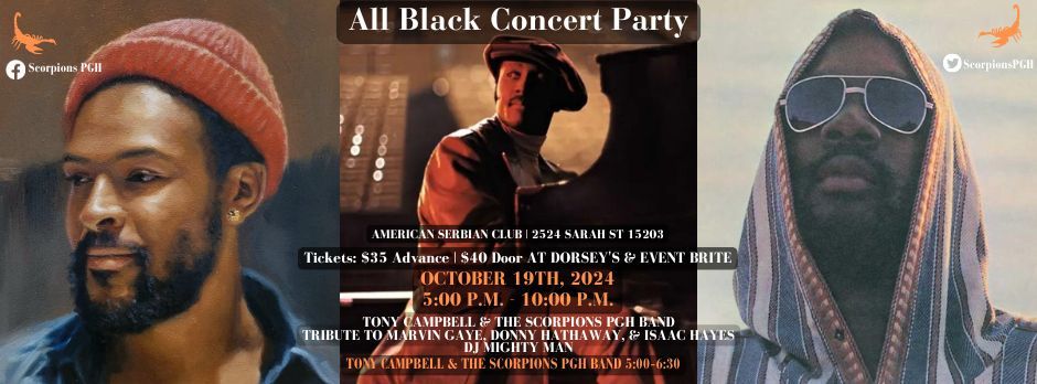 Scorpions Pgh All Black Concert Party 