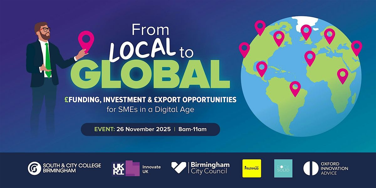 Funding, Investment & Export Opportunities for SMEs in a Digital Age