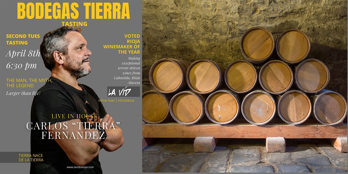 Bodegas Tierra Tasting feat. The Winemaker and Owner!