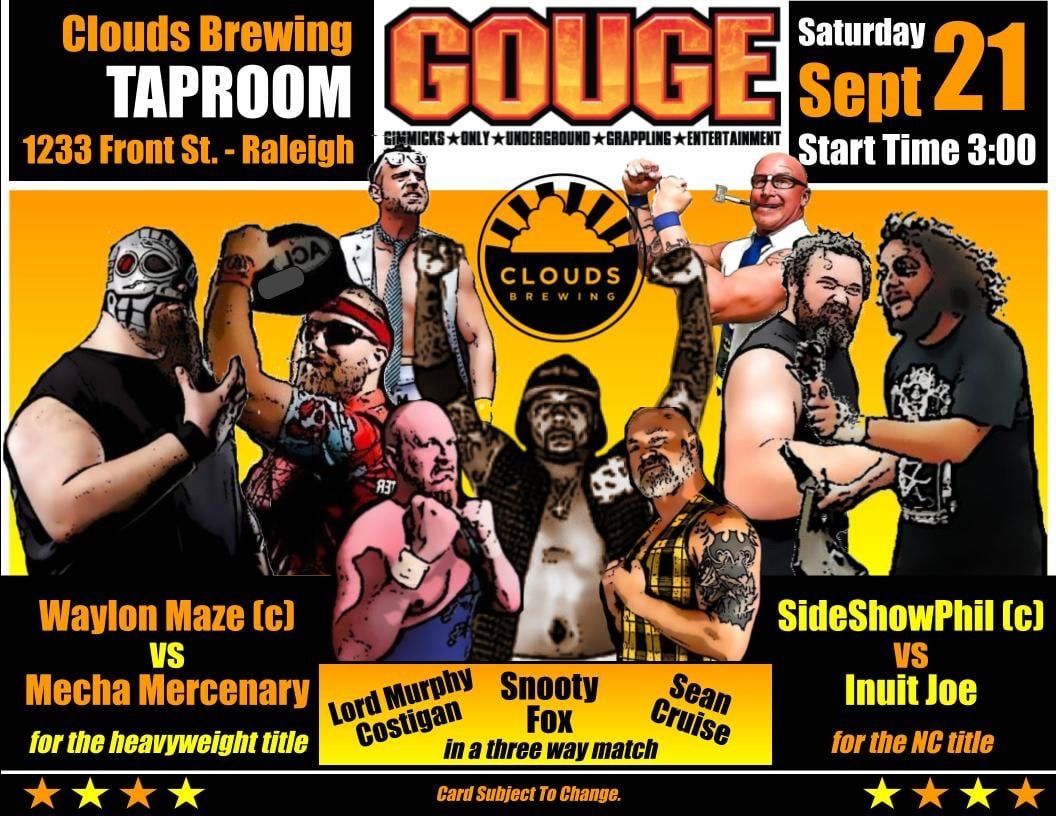 GOUGE present Fall Brawl