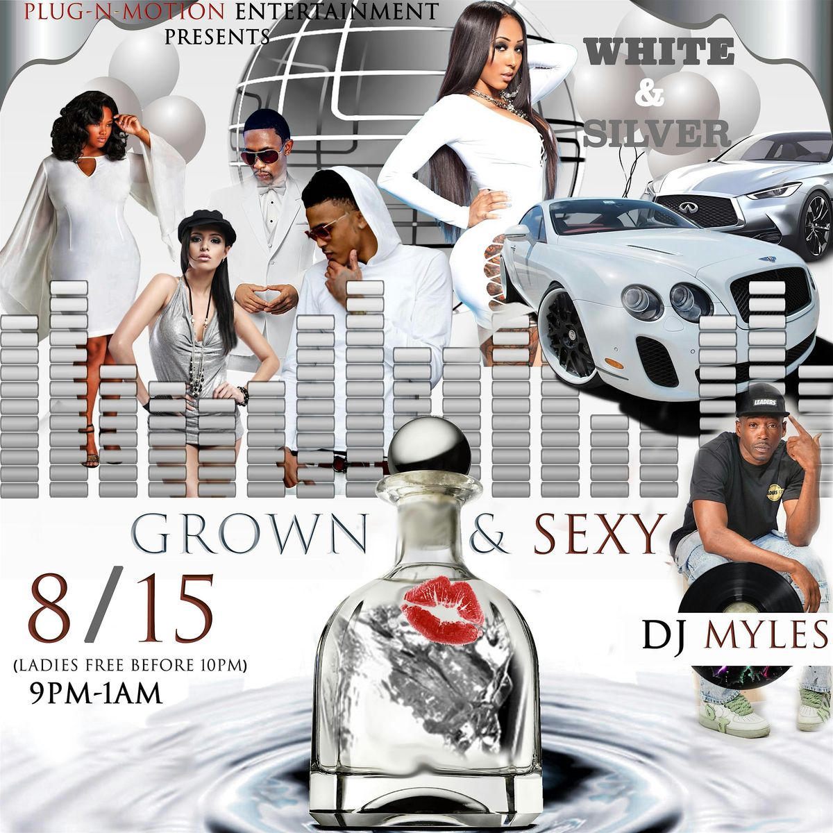WHITE & SILVER (Grown & Sexy) PARTY