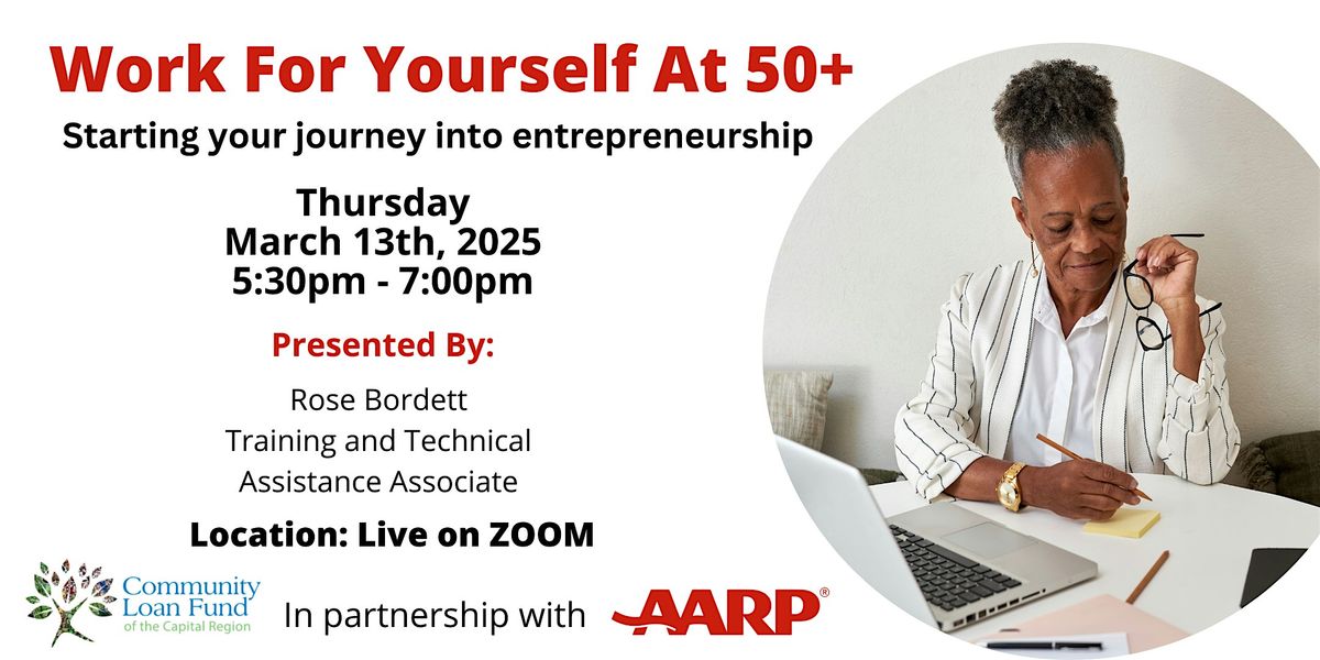 AARP Work For Yourself at 50+