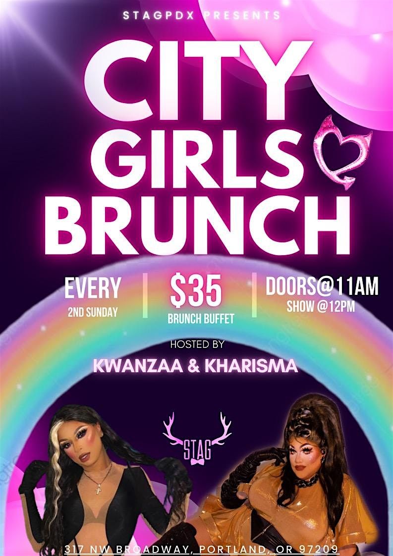 Stag PDX Sunday Drag Brunch - City Girls