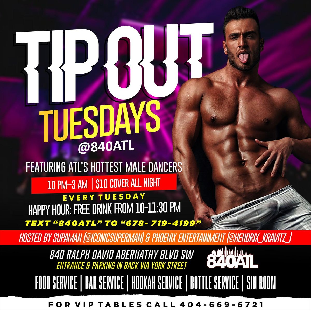 TIP OUT TUESDAYS