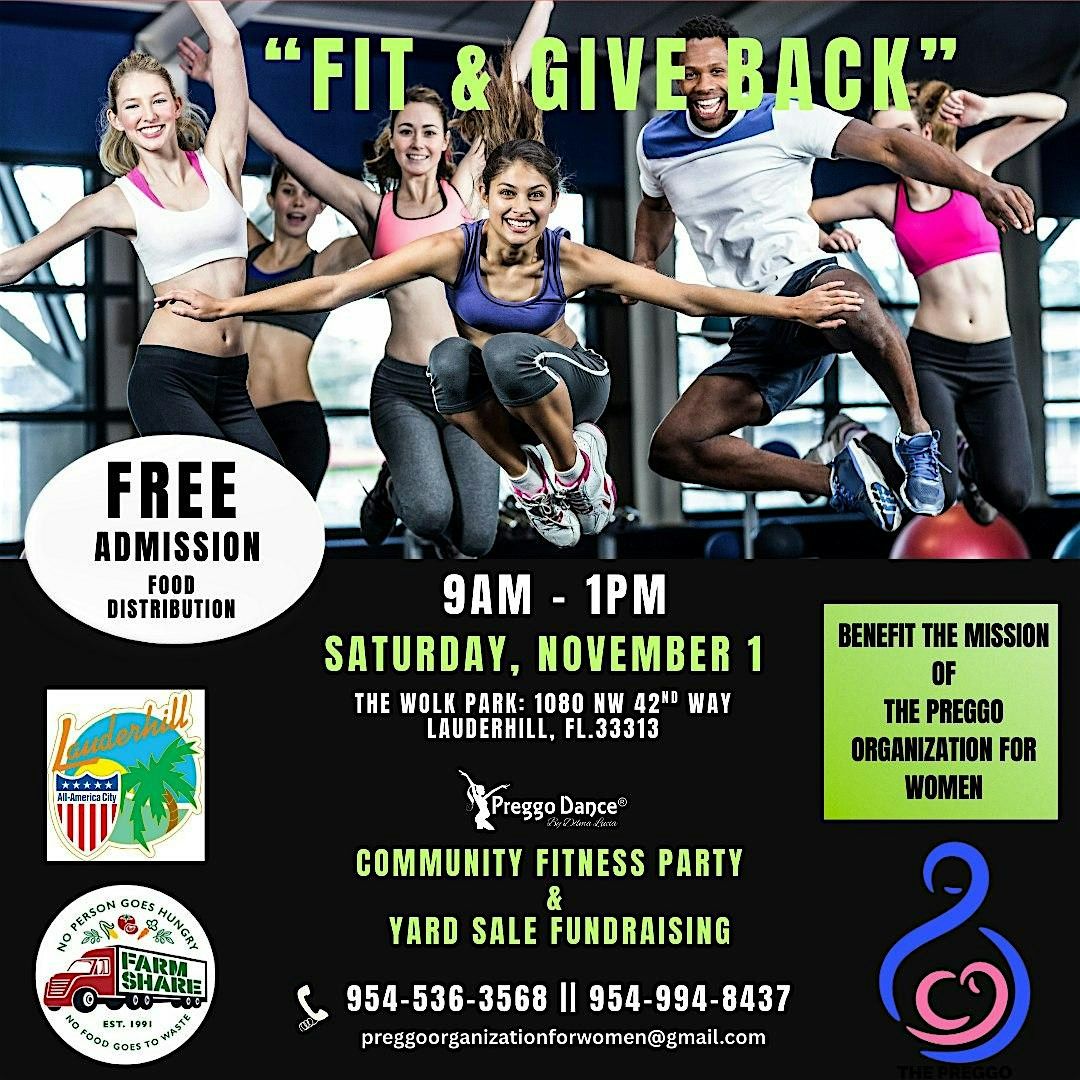 COMMUNITY FITNESS PARTY!!
