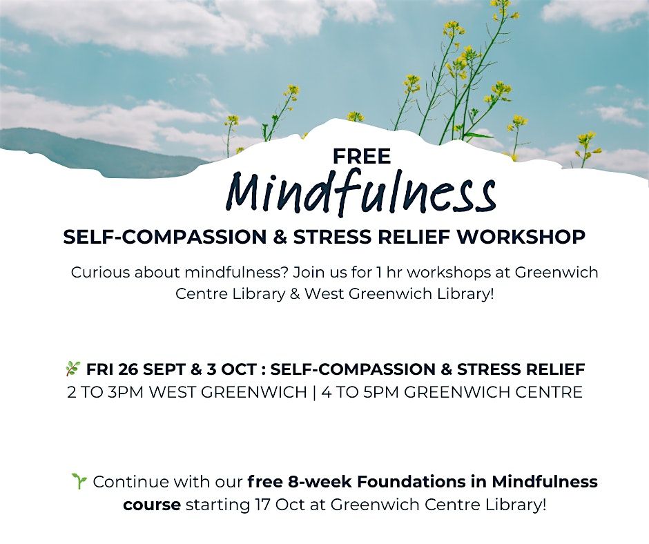 Free 1-Hour Workshop: Mindful Stress Relief Workshop